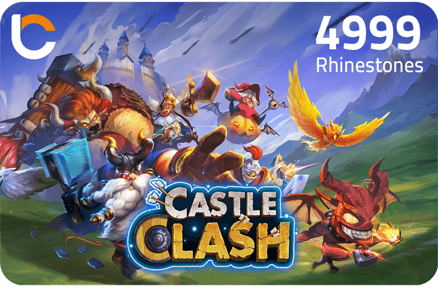 كاستل كلاش 4999 رينستونز
