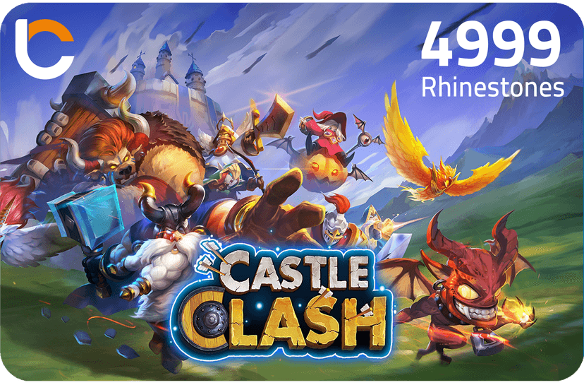 كاستل كلاش 4999 رينستونز